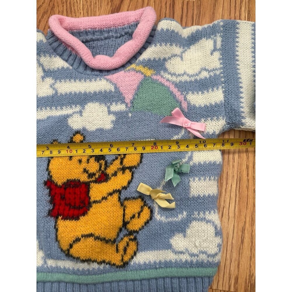 Vintage Winnie the Pooh toddler baby girl sweater - Picture 5 of 6